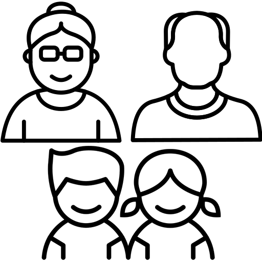 Children and Parents Image Placeholder